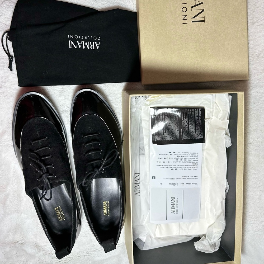 Armani Collezioni Nero womans dress shoes size 9.5
